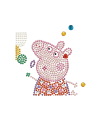 Diamond Painting Peppa Pig Seifenblasen