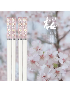 Symphonos Essstäbchen, weiss/pink
