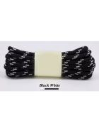 X-Track Schnürsenkel, 160 cm, schwarz/weiss