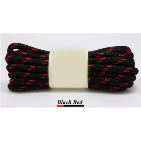X-Track Schnürsenkel, 160 cm, schwarz/rot
