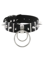 beKinky Halsband Spike Dom, schwarz