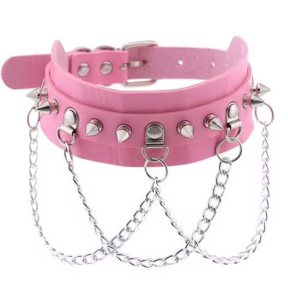beKinky Halsband Zelda, pink
