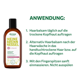 MEINE BRENNESSEL, Vitalisierender Haarbalsam, 250 ml