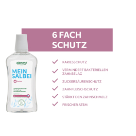 MEIN SALBEI, Zahnfleischschützende Mundspülung,...
