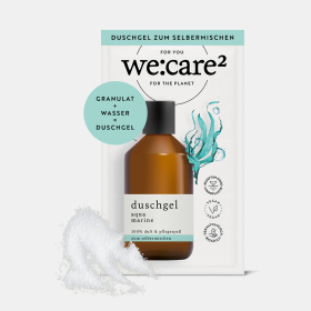 we:care2 Duschgel-Granulat, Aqua-Marine, 32 g