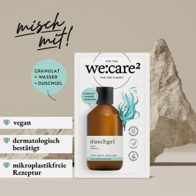 we:care2 Duschgel-Granulat, Aqua-Marine, 32 g