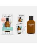we:care2 Kennenlern-Set, Duschgel-Granulat, Jasmin-Grüner Tee & Aqua-Marine