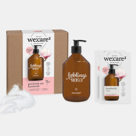 we:care2 Geschenk-Set, Handseifen-Granulat, Lieblingsmensch