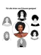 Ella Haarband, schwarz