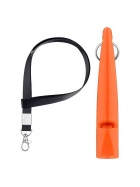 Hundepfeife X-Trainer mit Band, rot