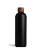 T&N Trinkflasche Edelstahl Wood Edition, 1000 ml, Anthracite