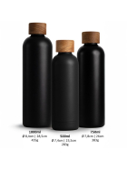 T&N Trinkflasche Edelstahl Wood Edition, 1000 ml, Anthracite