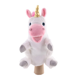 Handpuppe Einhorn, 26 cm