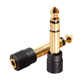 Jack (6.3 mm) Male zu Klinke (3.5 mm) Female Adapter,...