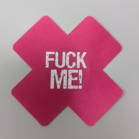 beKinky Nippel-Sticker Fuck Me, pink
