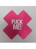 beKinky Nippel-Sticker Fuck Me, pink