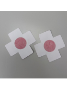 beKinky Nippel-Sticker Fuck Me, rot