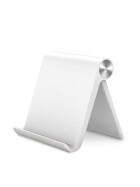 Smartphone QDesk AX Handyhalter Schreibtisch, weiss