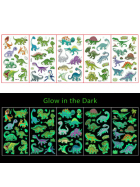 Glow in the Dark Tattoos Dinosaurier