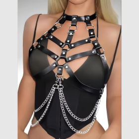 beKinky Brustharness Chains of Desire