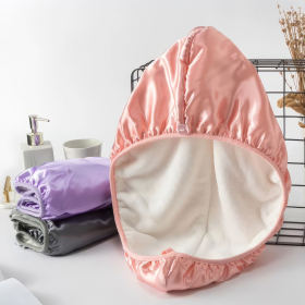 Haarhandtuch Hair-drying Dry Cap Turban, pink
