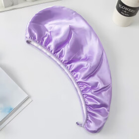 Haarhandtuch Hair-drying Dry Cap Turban, violett