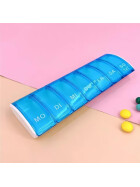 1x7 Medikamentenbox DE, blau