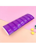 1x7 Medikamentenbox DE, violett