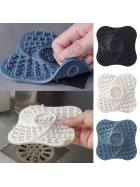 XL Ultra Abflusssieb Silikon, weiss