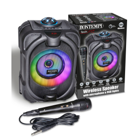 Wireless Lautsprecher mit Mikrofon 80W