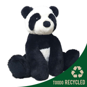 Pl&uuml;schtier Panda 18cm recycelt