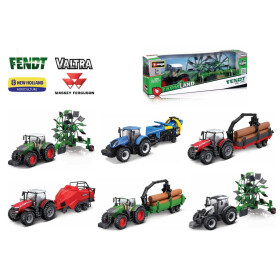 Traktoren mit Anh&auml;nger assortiert