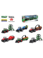 Traktoren mit Anh&auml;nger assortiert