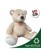 Swiss Line B&auml;r m. Herz 21cm recycelt