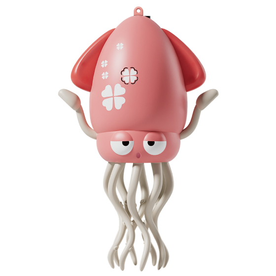 Trendy Tanzender Tintenfisch pink