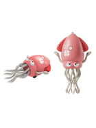 Trendy Tanzender Tintenfisch pink