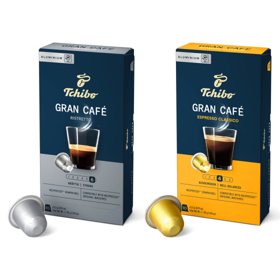 Gran Caf&eacute; Set Espresso Classico & Ristretto
