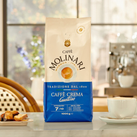 Caff&egrave; Molinari Caff&egrave; Crema Gustoso, 1 kg...