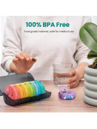 Medimax Tablettenbox, transparent