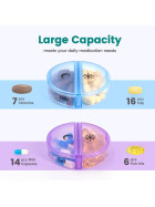 Medimax Tablettenbox, transparent