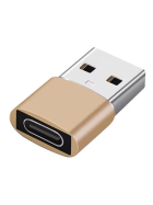USB 3.0 zu USB-C (Thunderbolt 3) Adapter, 10er-Set, gold