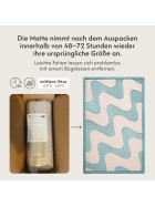 Hakuna Matte Samtmatte, 3D Wolke Spielmatte, 1.7 x 1.2 m, Waves