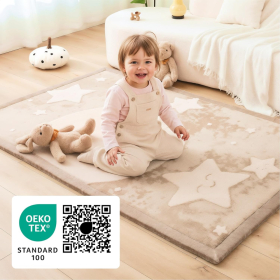 Hakuna Matte Samtmatte, 3D Wolke Spielmatte, 2  x 1.5 m, Moon & Stars