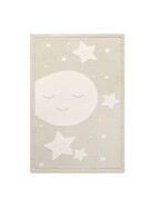 Hakuna Matte Samtmatte, 3D Wolke Spielmatte, 2  x 1.5 m, Moon & Stars