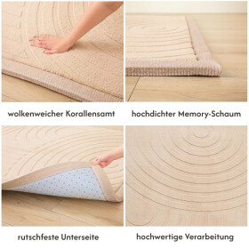 Hakuna Matte Samtmatte, 3D Wolke Spielmatte, 2.8  x 2 m, Arches