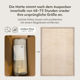 Hakuna Matte Samtmatte, 3D Wolke Spielmatte, 2.8  x 2 m, Arches