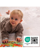 Hakuna Matte Samtmatte, Glow in the Dark Wolke Spielmatte 1.7 x 1.2 m, Dinosaurs