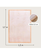 Hakuna Matte Samtmatte, Glow in the Dark Wolke Spielmatte 1.7 x 1.2 m, Dinosaurs