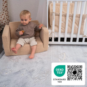 Hakuna Matte Samtmatte, Glow in the Dark Wolke Spielmatte 1.7 x 1.2 m, Planets