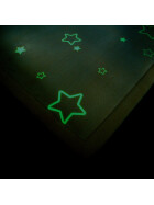 Hakuna Matte Samtmatte, Glow in the Dark Wolke Spielmatte 1.7 x 1.2 m, Stars